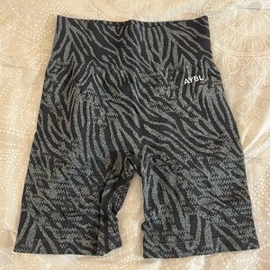 AYBL Black Evolve Animal Seamless Shorts